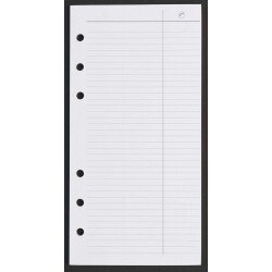 Agenda Moderne - Recharge Organiseur - FEUILLES ADRESSE 1017 - 10x17 cm - tranche dorée