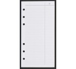 Agenda Moderne - Recharge Organiseur tranche dorée - FEUILLES ADRESSE 1017 - 10x17 cm
