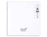 Quo Vadis - REPERTOIRE AGENDA Blanc 32 pages Indexé - 16x16 cm