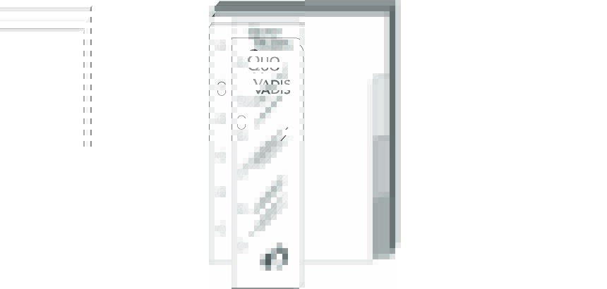 Quo Vadis - Recharge Organiseur - INTERCALAIRE+REGLE T14 - 8x12,5 cm