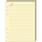 Quo Vadis - Recharge Organiseur - FICHES NOTES T14 Ivoire - 8x12,5 cm