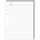 Fiches notes Quo Vadis Recharge - Blanc - 10x17 cm