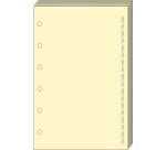 Quo Vadis - Recharge Organiseur - BLOC-NOTES T17 Ivoire - 10x17 cm Papier Clairefontaine ivoire -