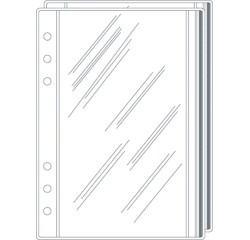 Quo Vadis - Recharge Organiseur - POCHETTE ZIP T17/COMPACT - 10x17 cm