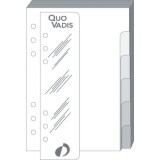 Quo Vadis - Recharge Organiseur - INTERCALAIRE+REGLE T17 - 10x17 cm