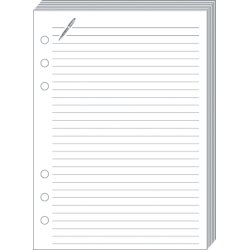 Fiches notes Quo Vadis Recharge - Blanc - 15x21 cm