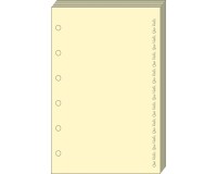 Quo Vadis - Recharge Organiseur - BLOC-NOTES T21 Ivoire - 15x21 cm Papier Clairefontaine ivoire -