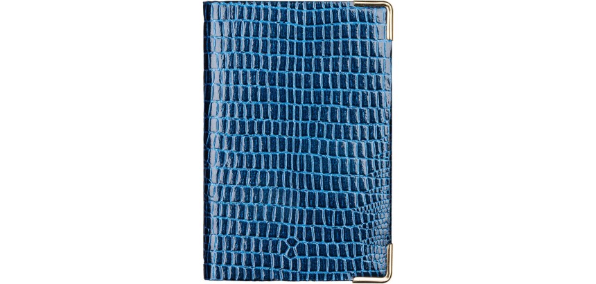 Agenda Moderne - Répertoire alphabétique tranche dorée - Iguana - 8,5x13 cm - par 5