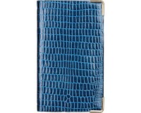 Agenda Moderne - Répertoire alphabétique tranche dorée - Iguana - 8,7x15,3 cm - par 5