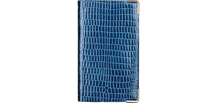 Agenda Moderne - Répertoire alphabétique tranche dorée - Iguana - 8,7x15,3 cm - par 5