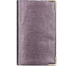 Agenda Moderne - Répertoire alphabétique tranche dorée - Iguana - 8,7x15,3 cm - par 5