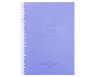 Agenda Moderne - Agenda 16 mois - Spiralé - 2025-2026 - INT ABSAD - AB SEM - Semainier Planning - Multilingue - Polypro - 16 mois de septembre à décembre - 15x21 cm - par 5