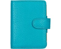 Agenda Moderne - Agenda - Spiralé - 2026 - INT 8310 /2 - 2JOURS/PAGE - 2 jours par page - Multilingue - Goya - Bleu canard - 12 mois de janv à déc. - 7x10 cm - Cuir pleine fleur de vachette - tranche dorée - à pression