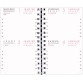 Agenda Moderne - Recharge Agenda - Spiralé - 2026 - INT 8313/2 - 13 2JOURS/PAGE - Journalier - Multilingue - 12 mois de janv à déc. - 8,5x13 cm - tranche dorée