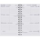 Agenda Moderne - Recharge Agenda - Spiralé - 2026 - INT 8313S - 13 SEM - Semainier Horizontal - Multilingue - 12 mois de janv à déc. - 8,5x13 cm - tranche dorée