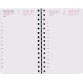 Agenda Moderne - Recharge Agenda - Spiralé - 2026 - INT8313SEM - 13 1JOUR/PAGE / 2 semestres - Journalier - Multilingue - 12 mois de janv à déc. - 8,5x13 cm - tranche dorée