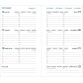 Agenda Moderne - Recharge Agenda - 2026 - INT 2001 - HEBDOPLAN - Semainier Horizontal - Multilingue - 12 mois de janv à déc. - 8,7x15,3 cm - tranche dorée