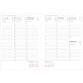 Agenda Moderne - Recharge Agenda - 2026 - INT INTABOS - AB SEM - Semainier Horizontal - Multilingue - 12 mois de janv à déc. - 15x21 cm - tranche dorée