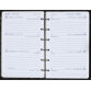 Agenda Moderne Semainier Modul SEM Recharge - Multilingue - 12 mois de Janv/Déc - 8,5x13 cm - tranche dorée