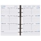 Agenda Moderne - Recharge Organiseur - 2026 - INT 2021 - HEBDOPLAN - Semainier Horizontal - Multilingue - 12 mois de janv à déc. - 8,7x15,3 cm - tranche dorée
