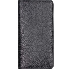 Agenda Moderne - Agenda - 2026 - INT 3001 - 7+ NOTES - Semainier Horizontal - Multilingue - Goya - - Noir - 12 mois de janv à déc. - 9x17 cm - Cuir pleine fleur de vachette - tranche dorée