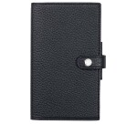 Agenda Moderne - Agenda avec répertoire tranche dorée - 2027 - INT 2001 - HEBDOPLAN - Semainier Horizontal - Multilingue - Camargue - 12 mois de janvier à décembre - 8,7x15,3 cm Cuir pleine fleur de taurillon