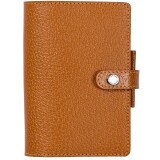 Agenda Moderne - Organiseur - 2026 - INT 2021 - HEBDOPLAN - Semainier Horizontal - Multilingue - Pekari - 12 mois de janv à déc. - 8,7x15,3 cm - Cuir pleine fleur de porc - tranche dorée - à pression