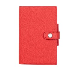 Agenda Moderne - Agenda - Spiralé avec répertoire tranche dorée - 2027 - INT 8313S - 13 SEM - Semainier Horizontal - Multilingue - Camargue - 12 mois de janvier à décembre - 8,5x13 cm Cuir pleine fleur de taurillon