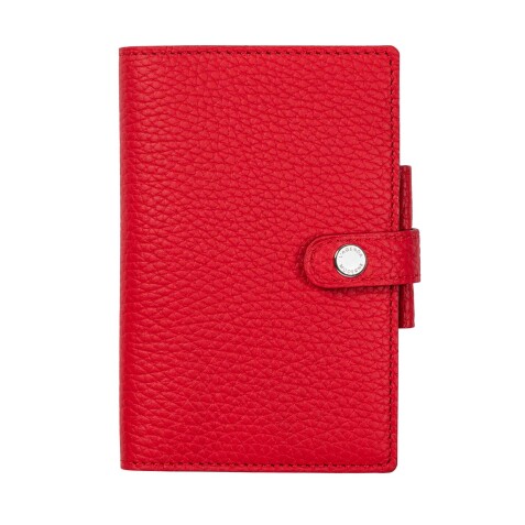 Agenda Moderne - Agenda - Spiralé - 2026 - INT 8313S - Semainier Horizontal - Multilingue - Camargue - 12 mois de janv à déc. - 8,5x13 cm - Cuir pleine fleur de taurillon - tranche dorée - à pression