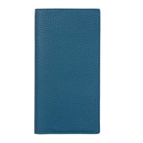 Agenda Moderne - Agenda - 2026 - INT 3001 - 7+ NOTES - Semainier Horizontal - Multilingue - Camargue - 12 mois de janv à déc. - 9x17cm - Cuir pleine fleur de taurillon - tranche dorée