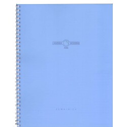 Agenda Moderne - Agenda - Spiralé - 2026 - INT ABSEM - AB SEM - Semainier Horizontal - Multilingue - Polypro - 12 mois de janv à déc. - 15x21 cm - tranche dorée - par 5