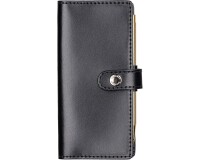 Agenda Moderne - Agenda - 2026 - INT 851 - MINI SEM - Semainier Horizontal - Multilingue - Glossy - 12 mois de janv à déc. - 6x14 cm - Croûte de cuir- tranche dorée - à pression