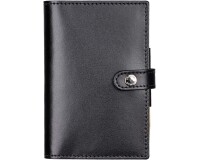 Agenda Moderne - Agenda - Spiralé - 2026 - INT 8313S - 13 SEM - Semainier Horizontal - Multilingue - Glossy - 12 mois de janv à déc. - 8,5x13 cm - Croûte de cuir- tranche dorée - à pression