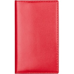 Agenda Moderne - Agenda - 2026 - INT 2001 - HEBDOPLAN - Semainier Horizontal - Multilingue - Glossy - 12 mois de janv à déc. - 8,7x15,3 cm - Croûte de cuir- tranche dorée