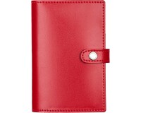 Agenda Moderne - Agenda - Spiralé - 2026 - INT 8313S - 13 SEM - Semainier Horizontal - Multilingue - Glossy - 12 mois de janv à déc. - 8,5x13 cm - Croûte de cuir- tranche dorée - à pression