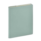 Agenda Moderne - Agenda - Spiralé - 2026 - INT ABSEM - AB SEM - Semainier Horizontal - Multilingue - Tozza - 12 mois de janv à déc. - 15x21 cm - Cuir pleine fleur de vachette - tranche dorée