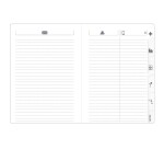 Quo Vadis - Répertoire alphabétique - Multilingue - Toscana - Rouge - 15x21 cm