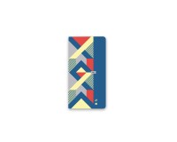 Quo Vadis - Répertoire alphabétique - Multilingue - Papier Tigre - Chevron - 8,8x17 cm   Toile (effet tissé) -