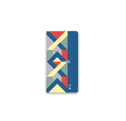 Quo Vadis - Répertoire alphabétique - Multilingue - Papier Tigre - Chevron - 8,8x17 cm   Toile (effet tissé) -