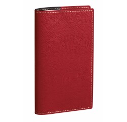 Quo Vadis - Répertoire alphabétique - Club - Rouge - 8,8x17 cm