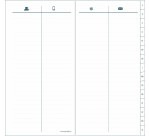 Quo Vadis - Répertoire alphabétique - Club -8,8x17 cm