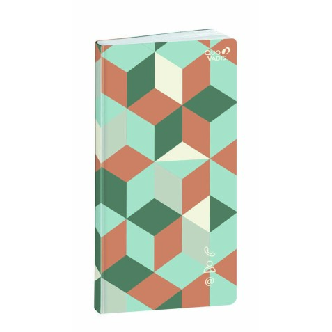 Quo Vadis - Répertoire alphabétique - Nova - Multicolore - 8,8x17 cm
