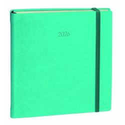 Quo Vadis - Agenda - 2026 - Exécutif Prestige - Semainier Planning - Multilingue - Silk - 13 mois de déc. à déc. - 16x16 cm