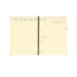 Agenda Semainier Timer Prestige Recharge Quo Vadis - Français - 16 mois de Sept/Déc - 21x29,7 cm