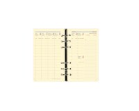 Quo Vadis - Recharge Organiseur - 2025-2026 - Timer 17 Prestige - Semainier Planning - Français - 16 mois de septembre à décembre - 10x17 cm