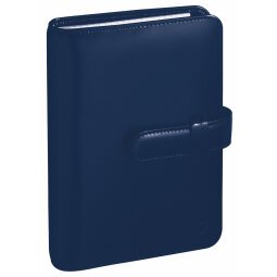 Agenda Semainier Timer Prestige Quo Vadis - Français - Montebello - 16 mois de Sept/Déc - 10x17 cm  - Bleu