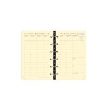 Agenda Semainier Timer Prestige Recharge Quo Vadis - Français - 16 mois de Sept/Déc - 8x12,5 cm