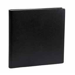 Quo Vadis - Agenda - 2025 - Esecutivo - Settimana Planning - Italiano - Impala - Nero - 13 mesi da dic a dic - 16x16 cm