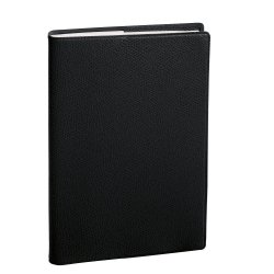 Quo Vadis - Agenda - 2025 - Plain - Mensile - Italiano - Impala - Nero - 12 mesi da gen a dic- 10x15 cm