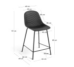 Tabouret Quinby H.65 cm